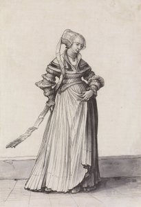 Basel Woman Turned to the Right